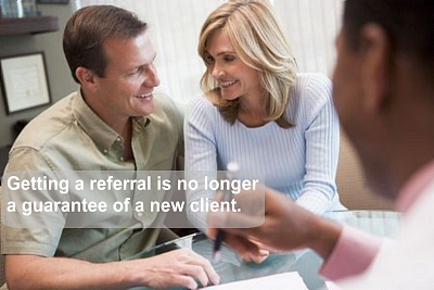 Using referrals to grow a private practice does not work like it used to work.